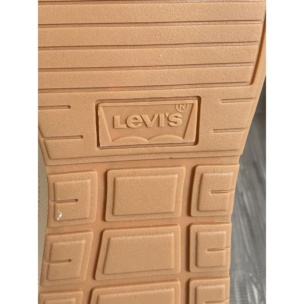 Levi's Mens Atwater Burnish BT Lace Up Boots‎ Brown/Tan Size 8